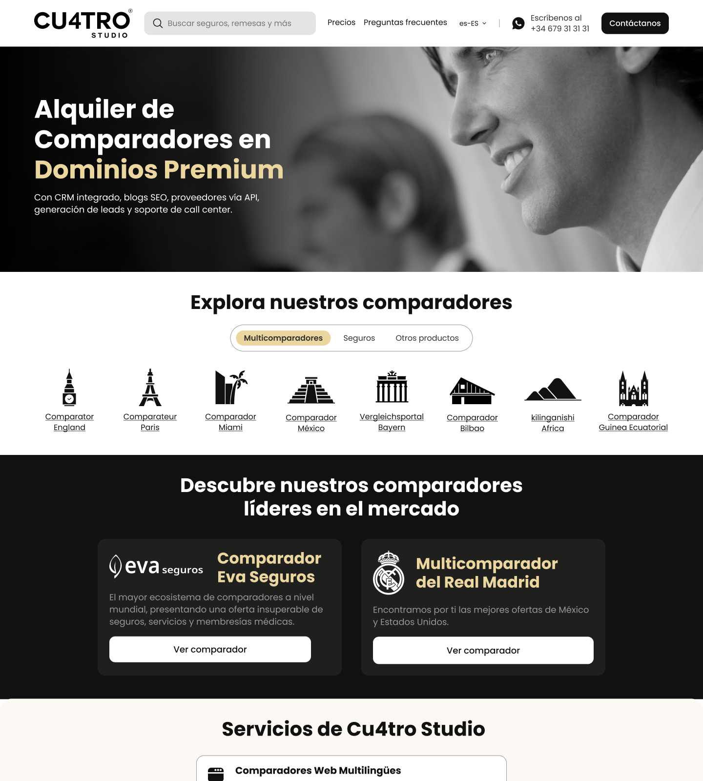 Cu4tro Studio - Alquiler de Comparadores