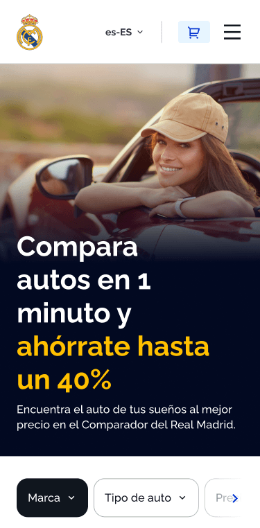 El Comparador de Autos del Real Madrid