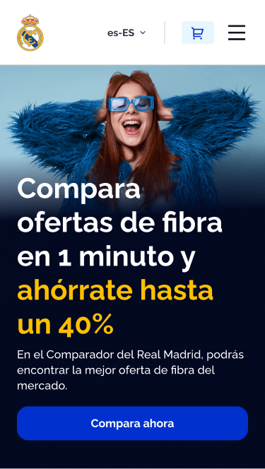 El Comparador de Fibra del Real Madrid