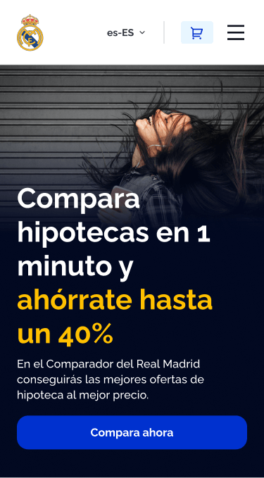 El Comparador de hipotecas del Real Madrid
