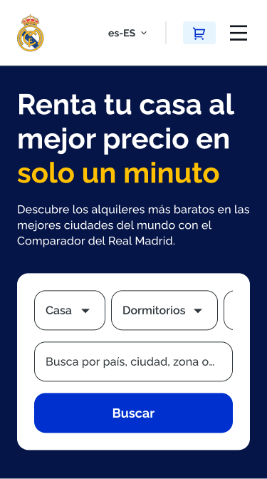 El Comparador de Rentar del Real Madrid