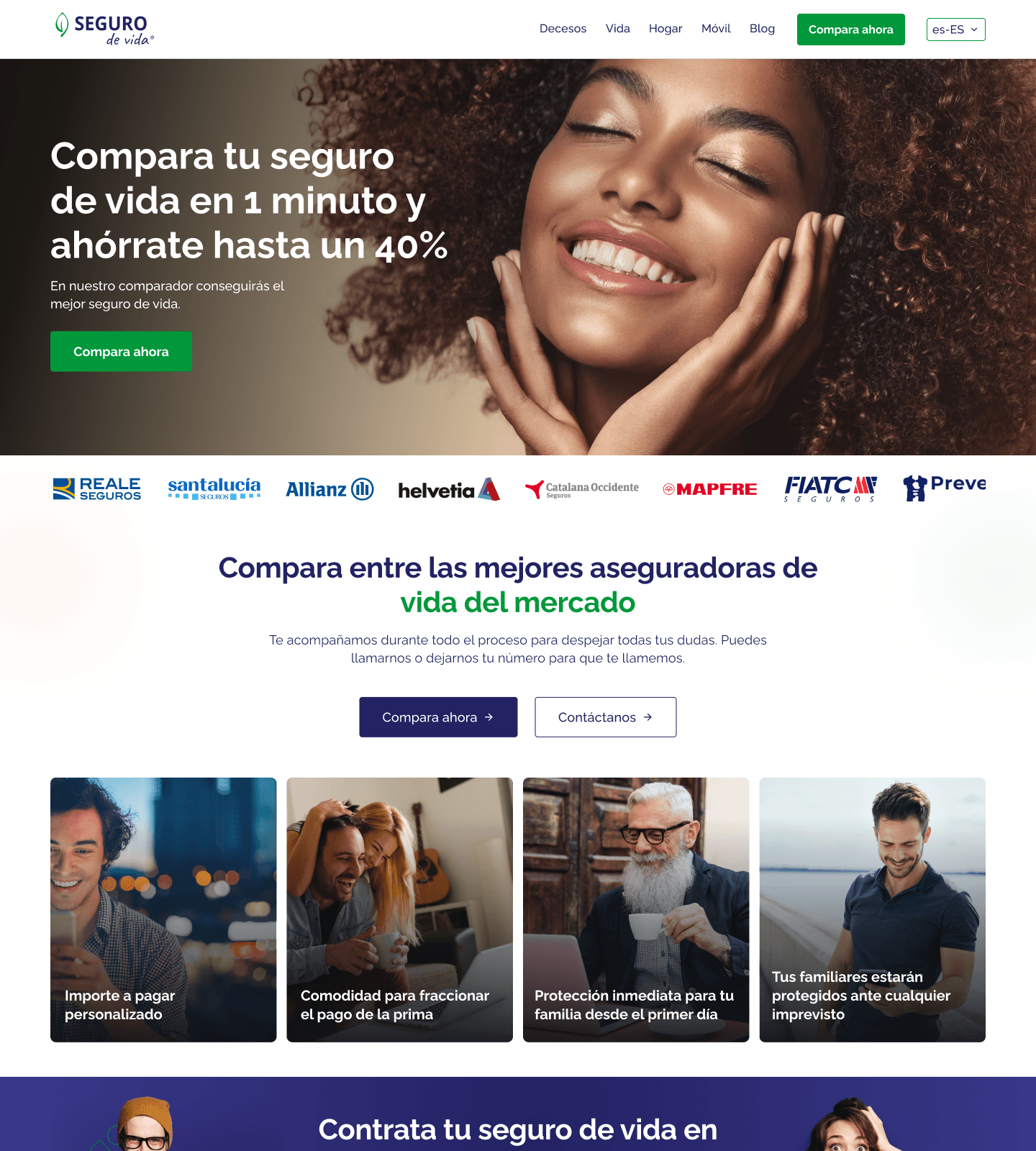 El Comparador de Seguro de Vida